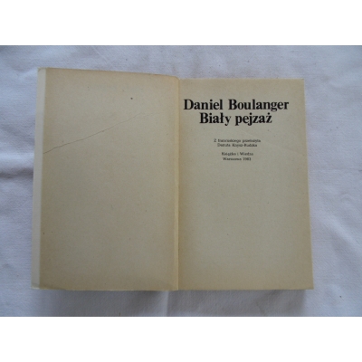 Boulanger D.  BIAŁY PEJZAŻ  391/13