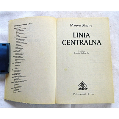Binchy M. LINIA CENTRALNA  528/14