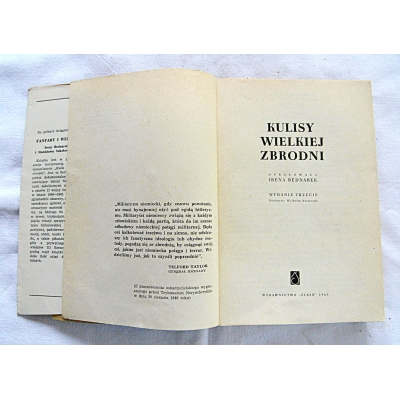 Bednarek I. KULISY WIELKIEJ ZBRODNI  111/9
