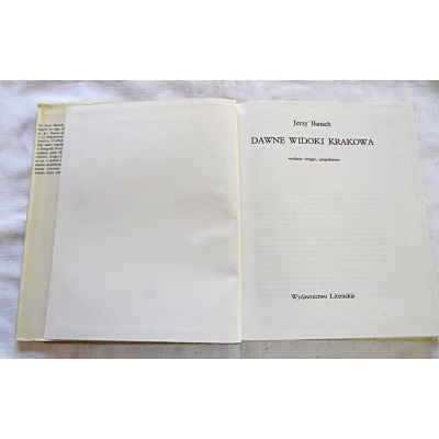 Banach J. DAWNE WIDOKI KRAKOWA   572/14