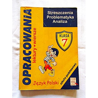 Stopka D. OPRACOWANIA  lektury*wiersze  Klasa 7   528/14