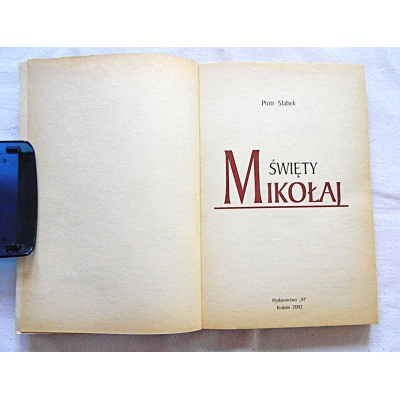 Słabek P. ŚWIĘTY MIKOŁAJ  Księga Świętych   276/15
