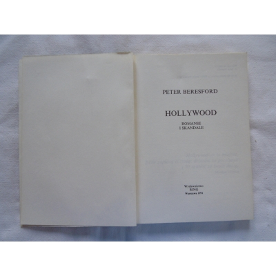 Beresford P.  HOLLYWOOD Romanse i skandale 107/15
