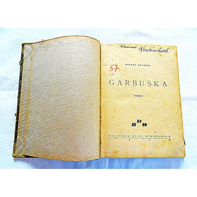 Bałucki M. GARBUSKA  Powieść  107/15