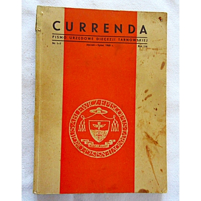Pr.zb. CURRENDA N r 1-7/1968  232/16