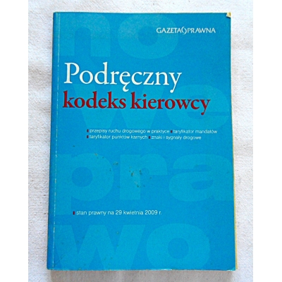 Pr.zb. PODRĘCZNY KODEKS KIEROWCY  151/11