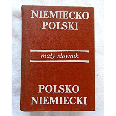 Pr.zb. MAŁY SŁOWNIK NIEMIECKO-POLSKI* POLSKO- NIEMIECKI  151/11