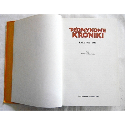 Pr.zb. PŁOMYKOWE KRONIKI 1922-1939  149/11