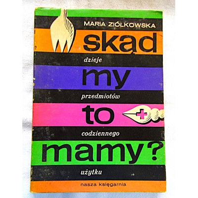 Ziółkowska M. SKĄD MY TO MAMY   Dzieje przedmiotów   ...  314/11