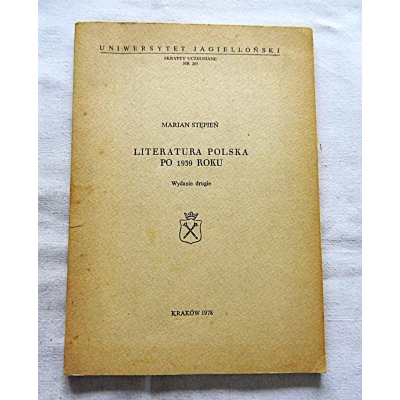 Stępień M. LITERATURA POLSKA PO 1939 ROKU  120/12