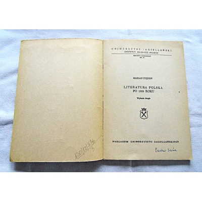 Stępień M. LITERATURA POLSKA PO 1939 ROKU  120/12