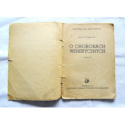 Stępniewski T.  O CHOROBACH WENERYCZNYCH   31/9