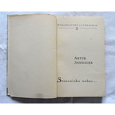 Sandauer A. STANOWISKA WOBEC...  277/11