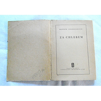 Sienkiewicz H. ZA CHLEBEM  293/8