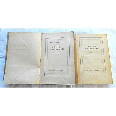 Sienkiewicz H. OGNIEM I MIECZEM Tom I,II  293/8