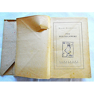 Sienkiewicz H. PAN WOŁODYJOWSKI  293a/8