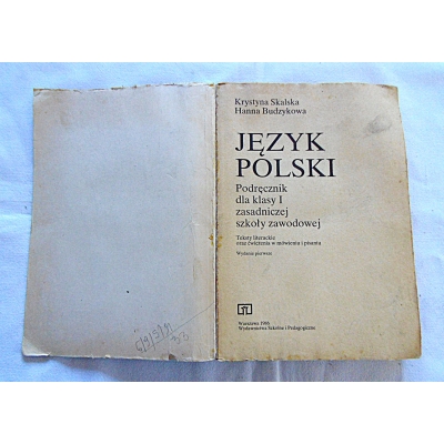 Skalska K. JĘZYK POLSKI  Podręcznik dla klasy I ZSZ  6/9