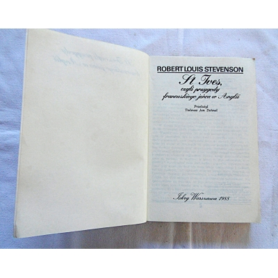 Stevenson R.L. ST JIVES, czyli przygody francuskiego jeńca w Anglii   308/8