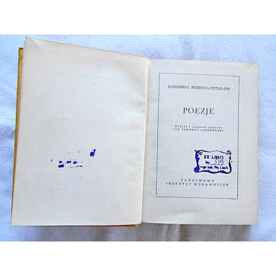 Przerwa-Tetmajer K. POEZJE  145/14