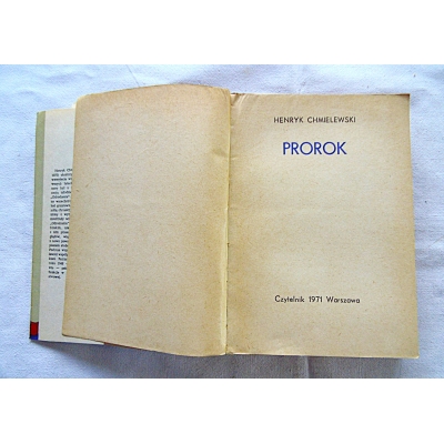 Chmielewski H. PROROK  111/9
