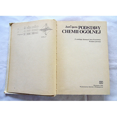 Ćipera J. PODSTAWY CHEMII OGÓLNEJ  281/10