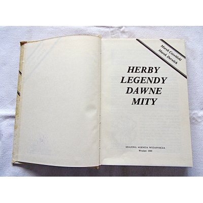 Cetwiński M. HERBY LEGENDY DAWNE MITY  95/12