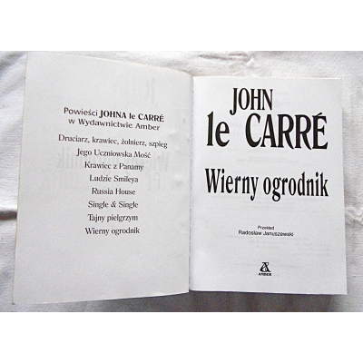 Carre J. WIERNY OGRODNIK  207/13