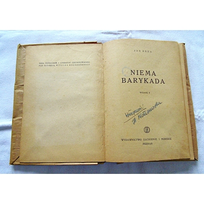 Drda J. NIEMA BARYKADA  120/15