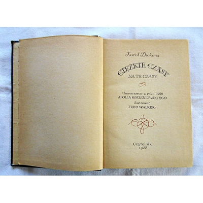 Dickens K. CIĘŻKIE CZASY  206/9/2