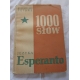 Fethke E. i J. 1000 SŁÓW JĘZYKA ESPERANTO