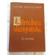 Eustachiewicz L. LITERATURA  STAROPOLSKA  dla techników