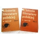 Pr.zb. HISTORIA  LITERATURY  POLSKIEJ  w zarysie  tom 1,2  31/9