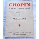 Paderewski I.J. CHOPIN I  PRELUDIOS  95/12